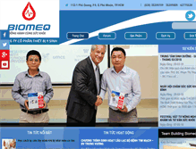 Tablet Screenshot of biomeq.com.vn